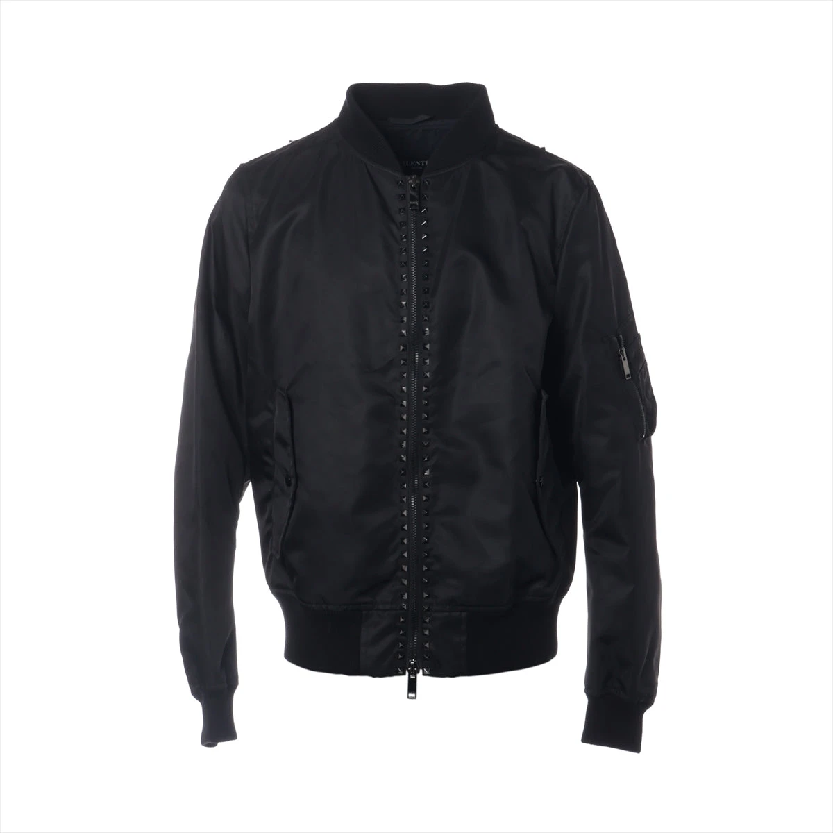 VALENTINO ロックスタッズボンバージャケットMA-1 ナイロン