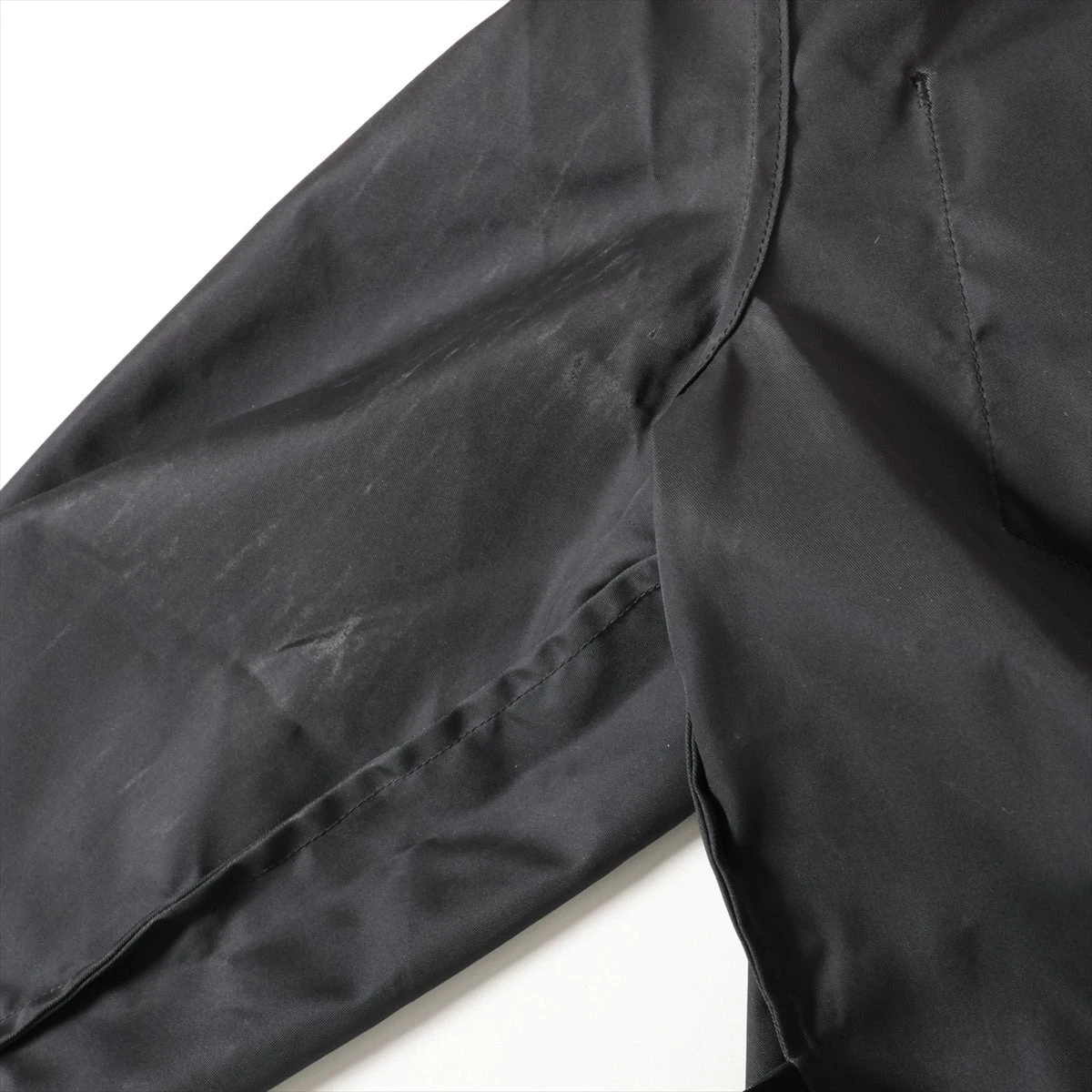 プラダ Re Nylon リ ナイロン 23年 ナイロン シャツ L メンズ ブラック