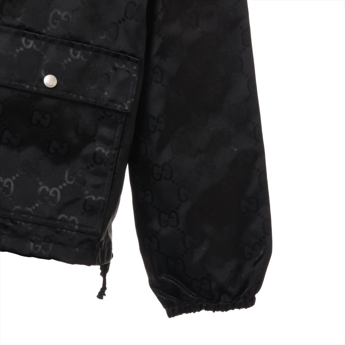 グッチ GG ナイロン ナイロンジャケット 46 メンズ ブラック 631105