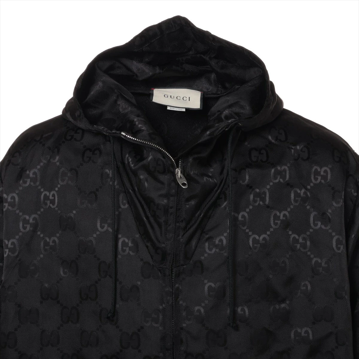 GUCCI ナイロンジャケット GUCCI グッチ ナイロンブルゾン メタルロゴ 総柄 546344 ZAAH3