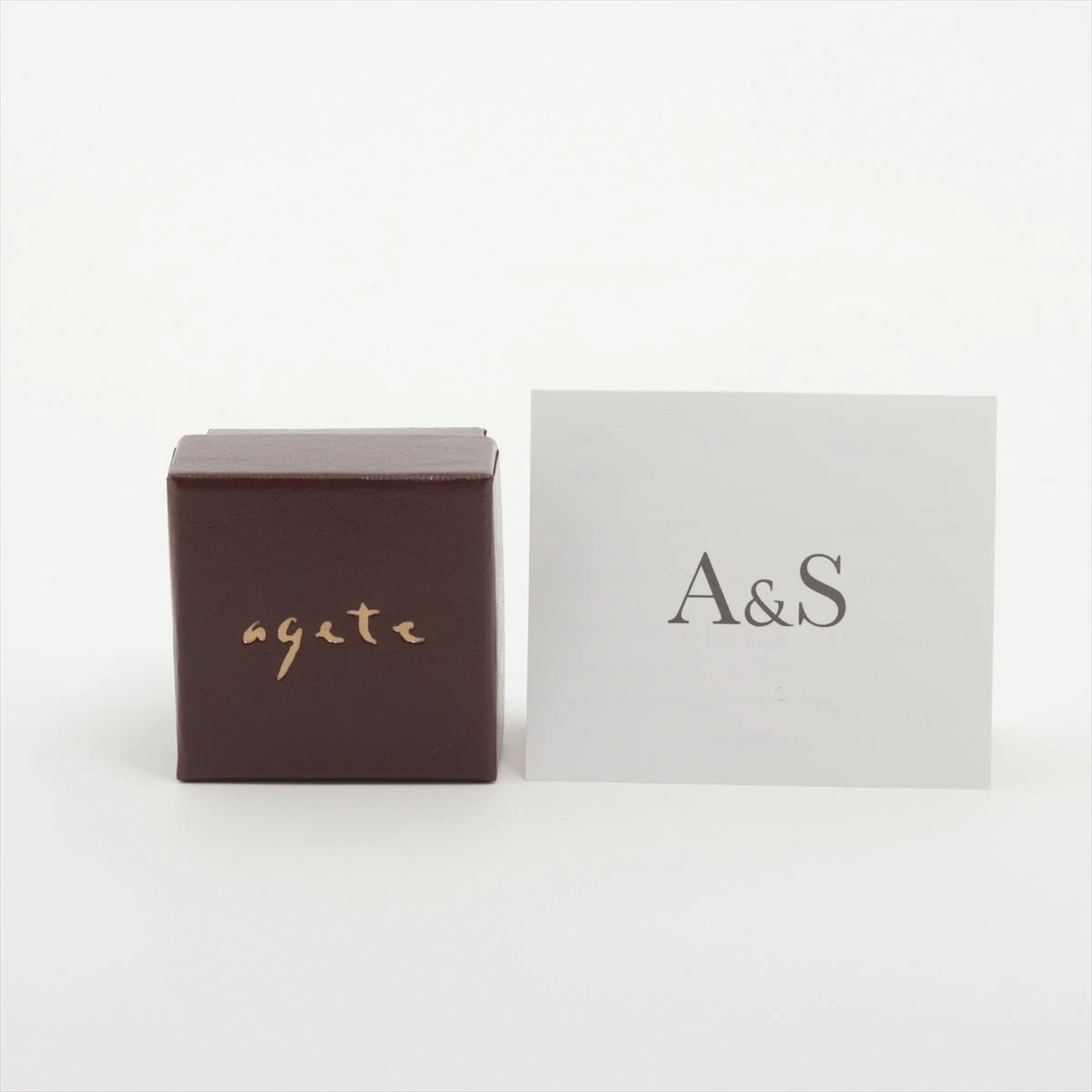 アガット ダイヤ リング K10(YG) 1.0g 0.06 10112111074-08-011