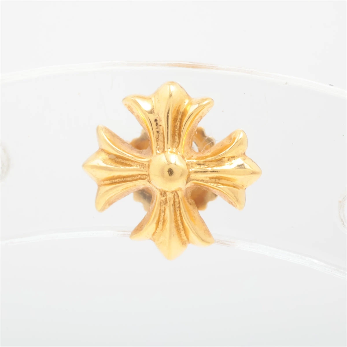 クロムハーツ スタッド CHプラス ピアス(片耳用) 22k 1.0g