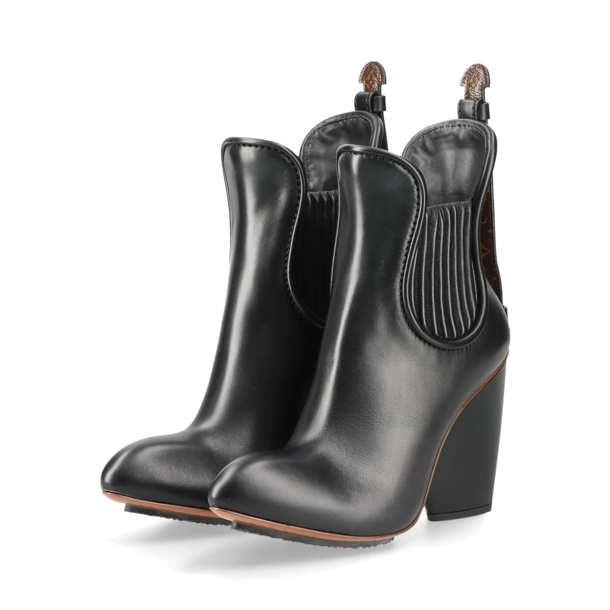 ヴィトン LVレガシーライン 23年 レザー サイドゴアブーツ 37.5