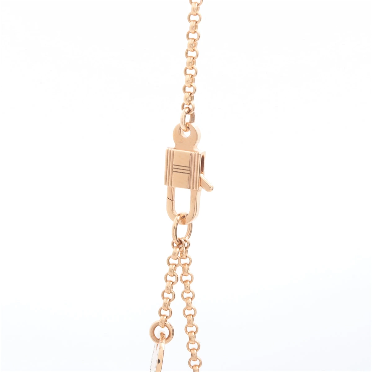 HERMES エルメス クルー・ドゥ・H 2チェーン ダイヤ ネックレス　新品 楽天市場】HERMES(エルメス) サイズ:40 クルー ドゥ H 2チェーン