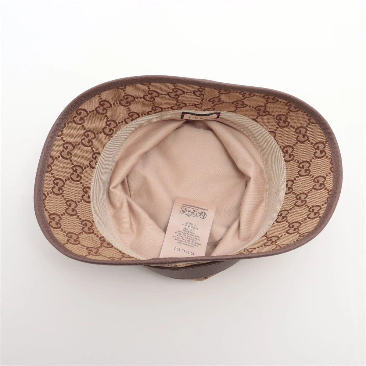 GUCCI バケットハット ベージュ S/M