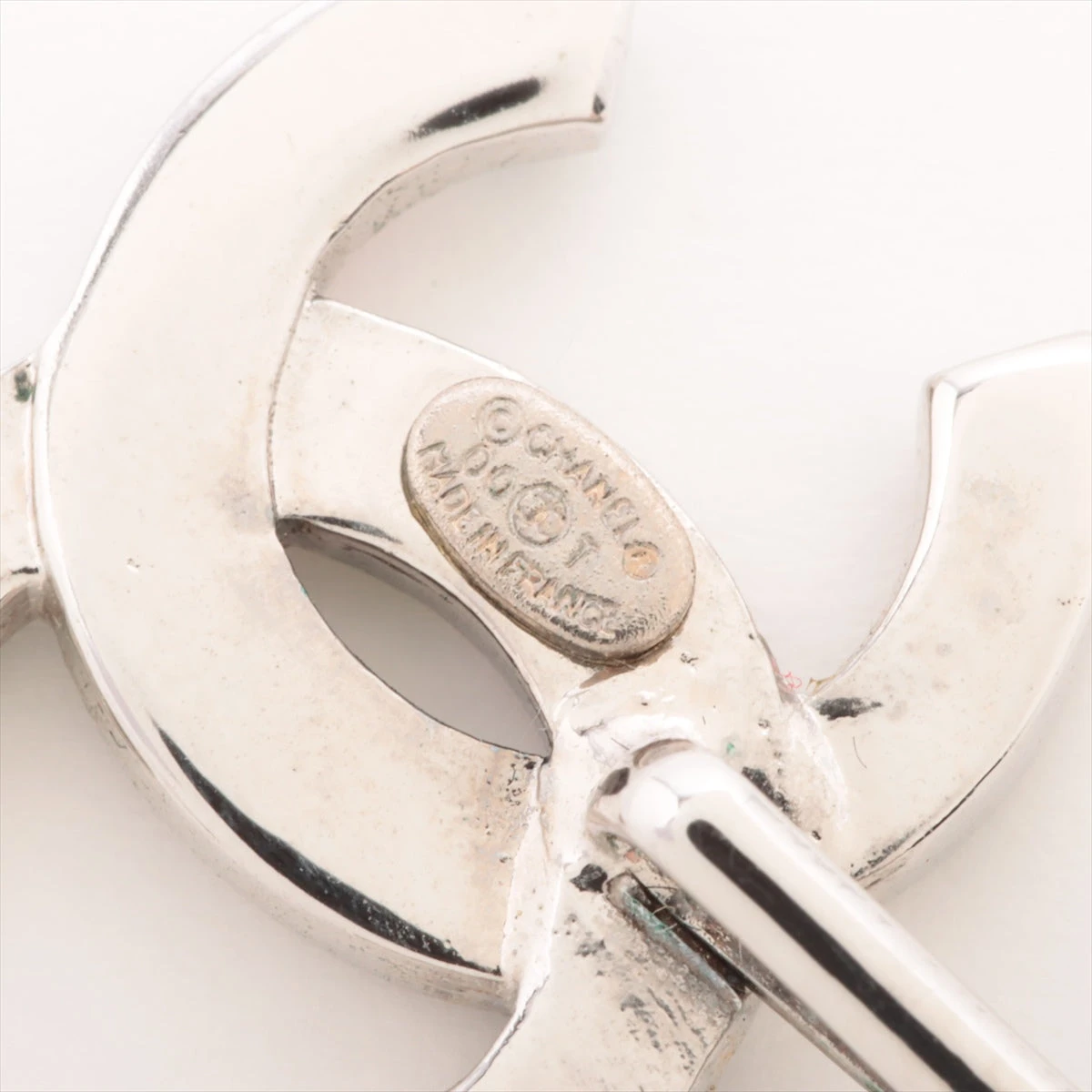 CHANEL ヘアピン　マルチカラーココマーク　00T シャネル　シルバー CHANEL ヘアピンマルチカラーココマーク00T シャネルシルバー