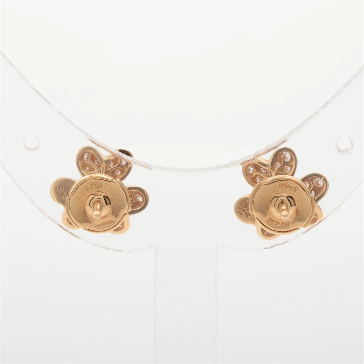 ヴァンクリーフ&アーペル　フリヴォル ピアス、ミニモデル　WG フリヴォル ピアス、ミニモデル 18K イエローゴールド