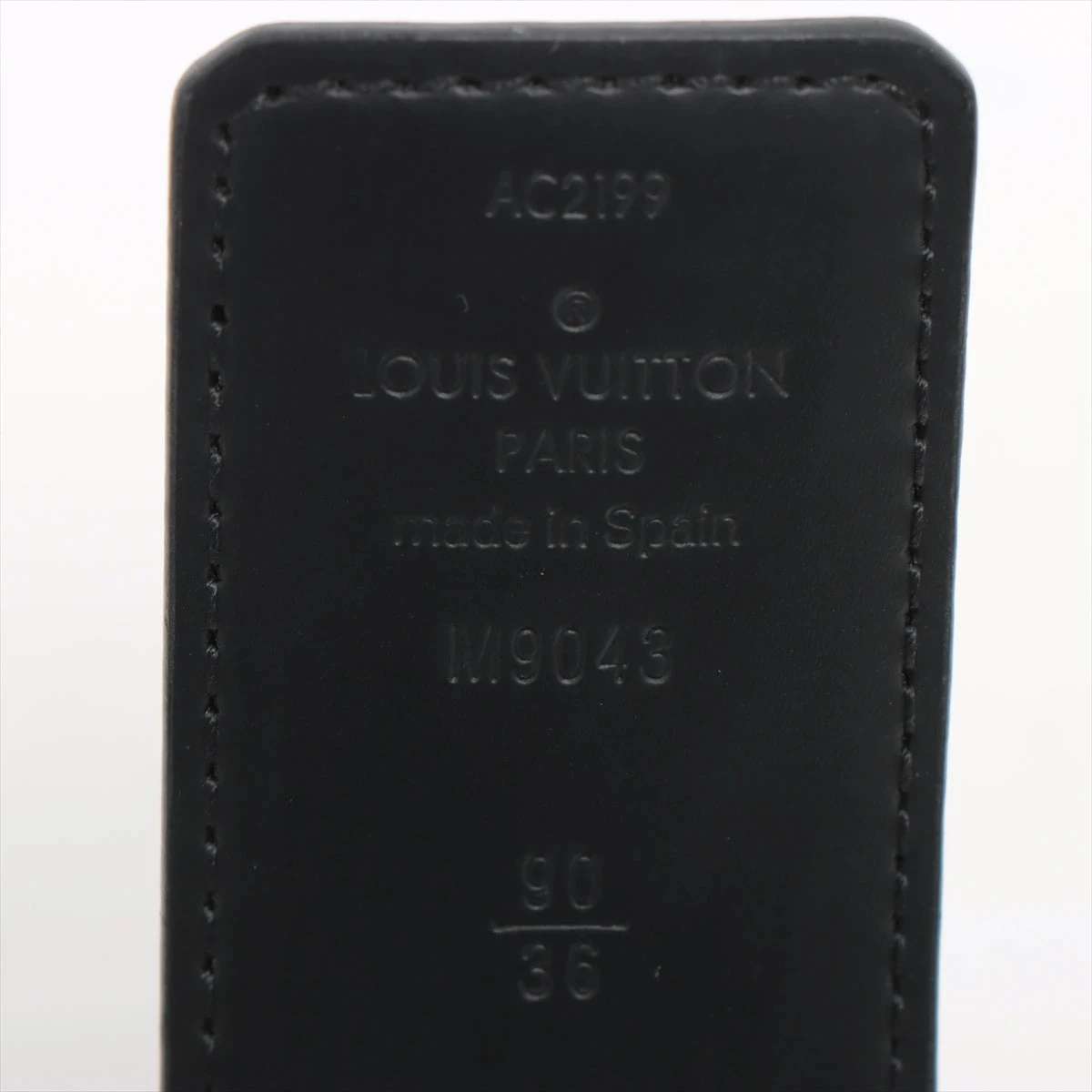 ルイヴィトン M9043サンチュール LVイニシアル 90/36 AC3119 楽天市場】【中古】 LOUIS VUITTON ルイヴィトン M9043 サンチュール
