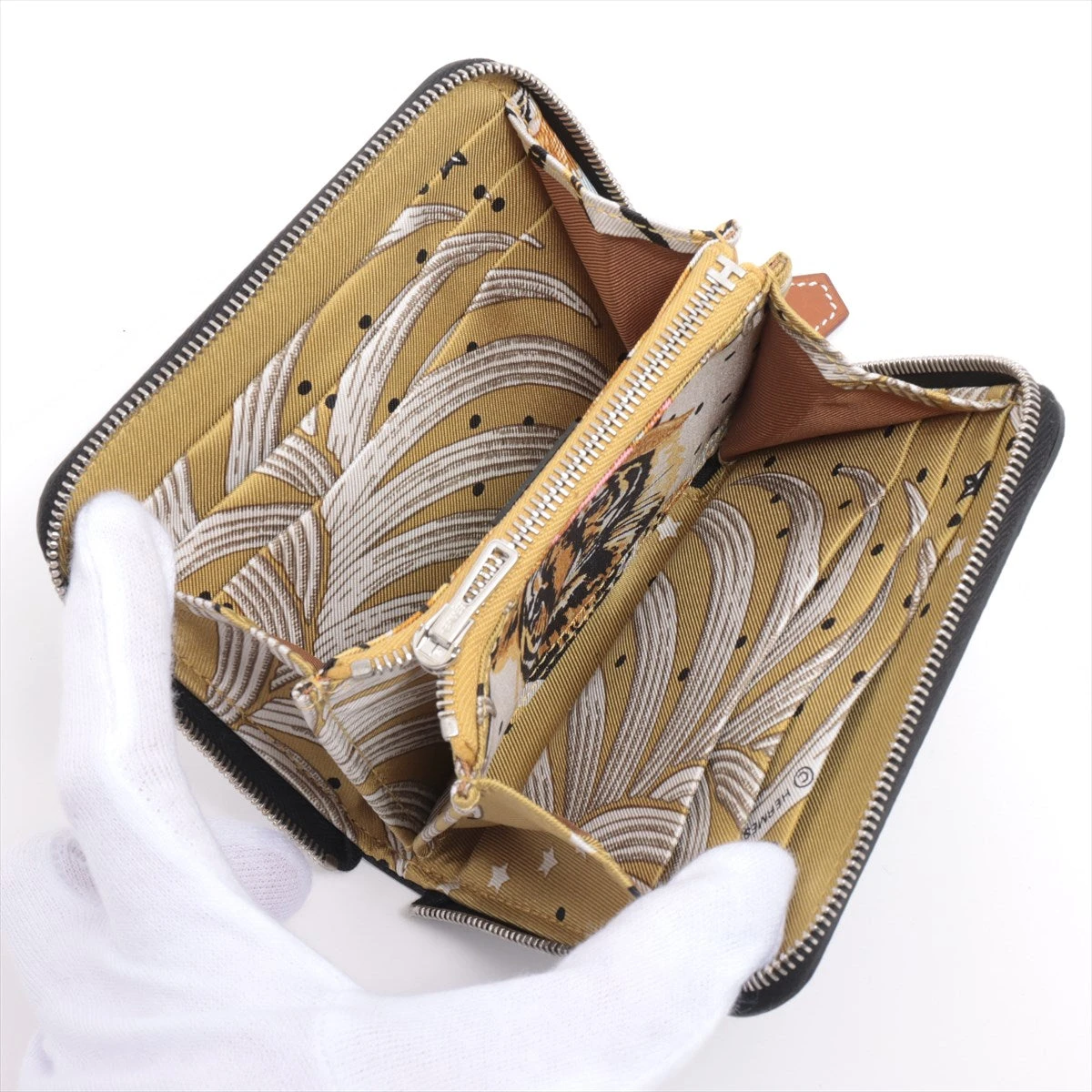 エルメス ヴォーエプソン アザップコンパクト シルクイン コインケース □R エルメス アザップコンパクト シルクイン ヴォーエプソン コイン