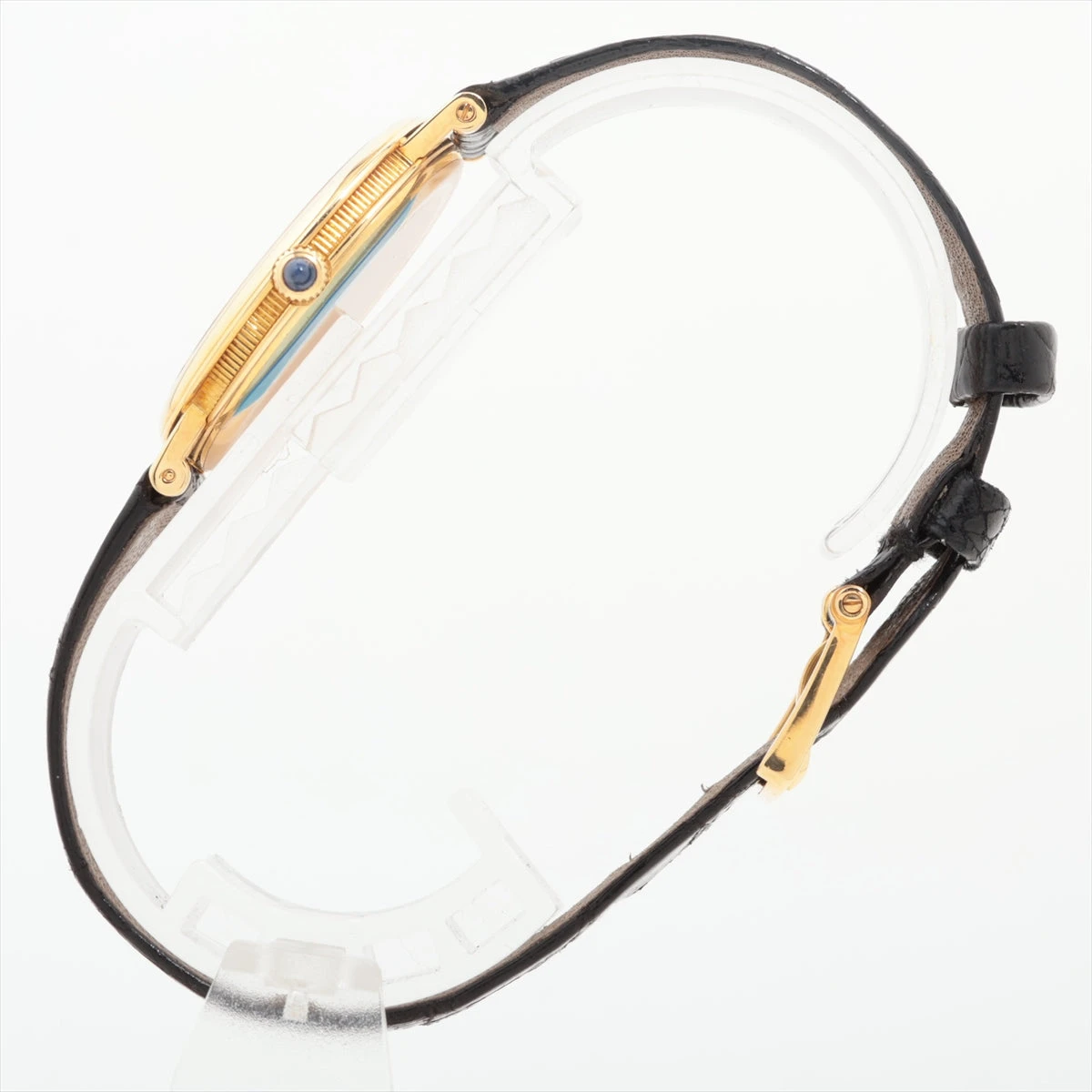 ブレゲ クラシック ツインバレル BA3210 YG×革 手巻き シルバー文字盤