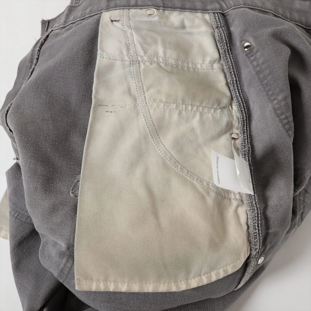 クロムハーツ×カーハート デニムパンツ コットン サイズ32 グレー