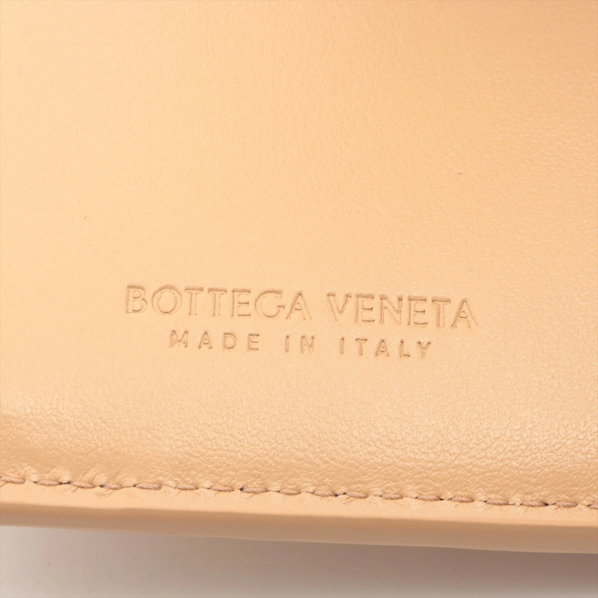 ボッテガヴェネタ　マキシイントレチャート　ベージュ　財布 BOTTEGA VENETA - ボッテガヴェネタ マキシイントレチャート