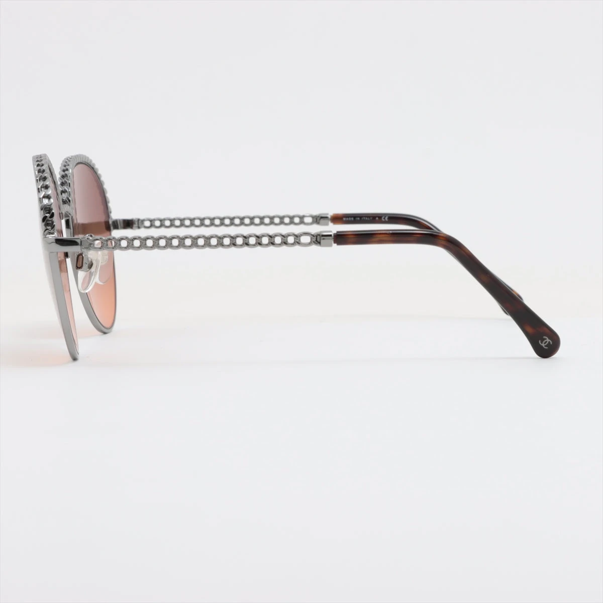 ☆美品☆ CHANELシャネル ココマークチェーンゴールドサングラス 4242 楽天市場】【シャネル】Chanel ココマーク チェーン サングラス