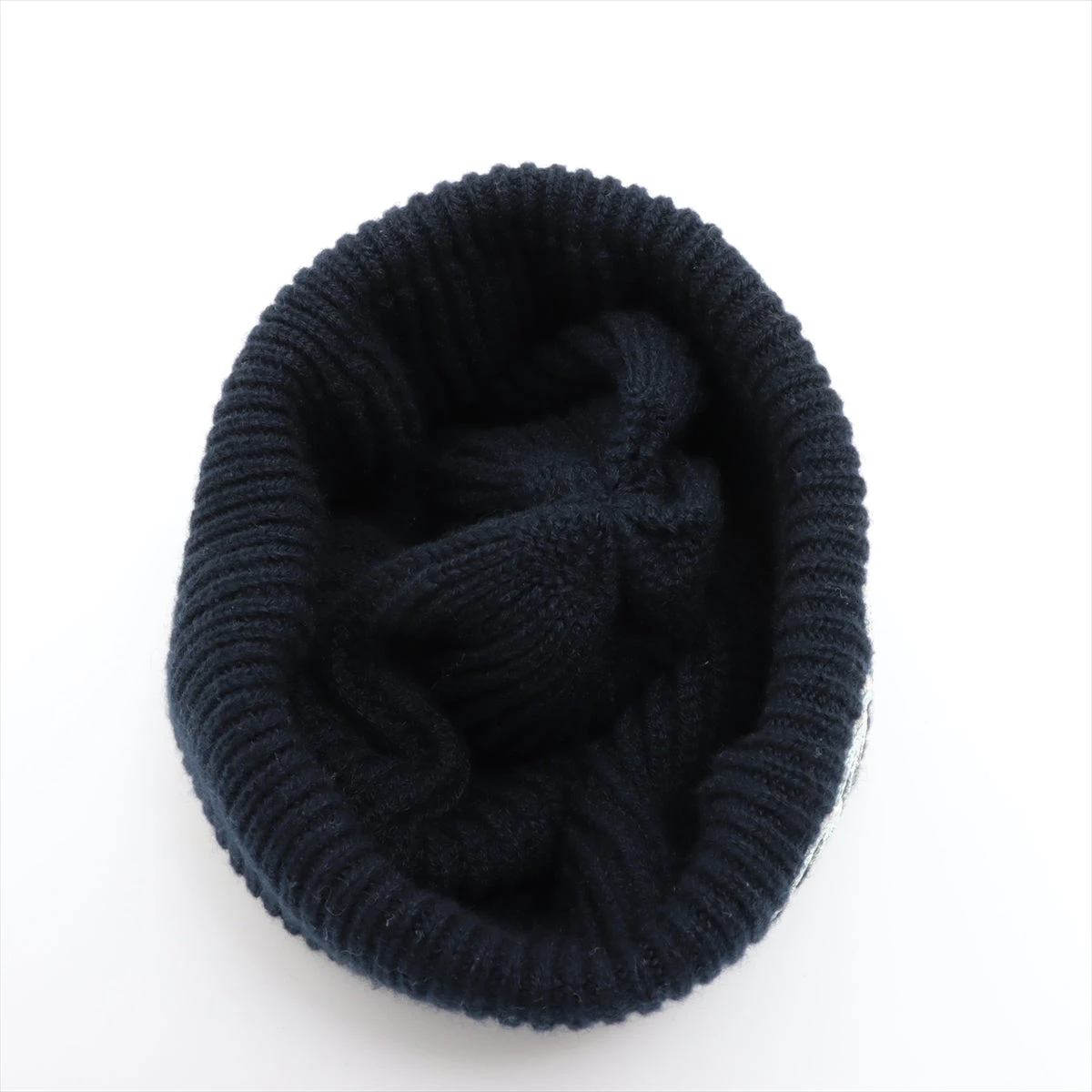 CHANEL ニット帽　スパンコール CHANEL シャネル ニットキャップ ブラック カシミア