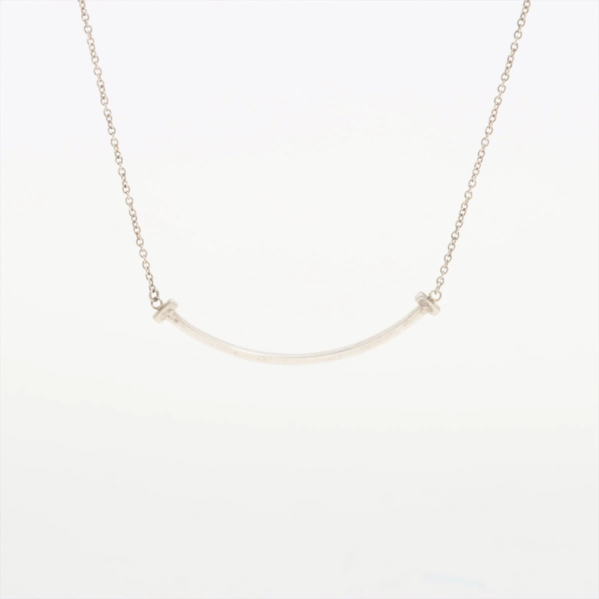 ティファニー Tスマイル スモール ネックレス シルバー925