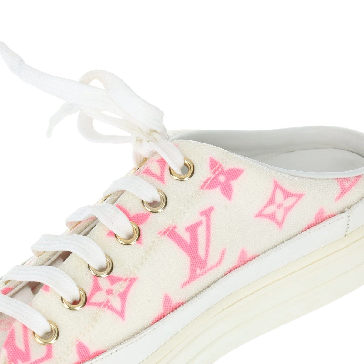 LOUIS VUITTON スニーカー ステラーライン ピンクモノグラム Louis