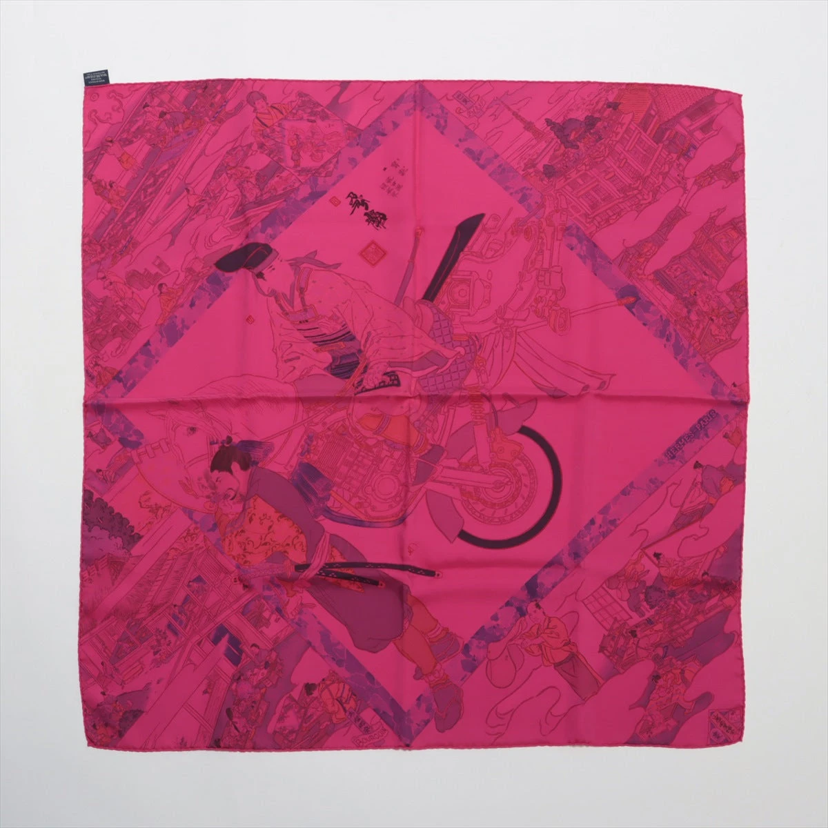 エルメス カレ 90 シルクスカーフ DIP DYE ディップ・ダイ ジャングル