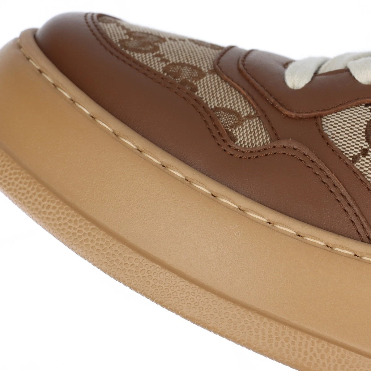 グッチ インターロッキングG キャンバス×レザー スニーカー 7 メンズ  