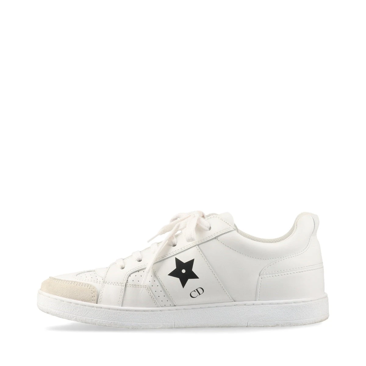 DIOR スニーカー36.5 クリスチャンディオール Dior Star レザー×スエード スニーカー