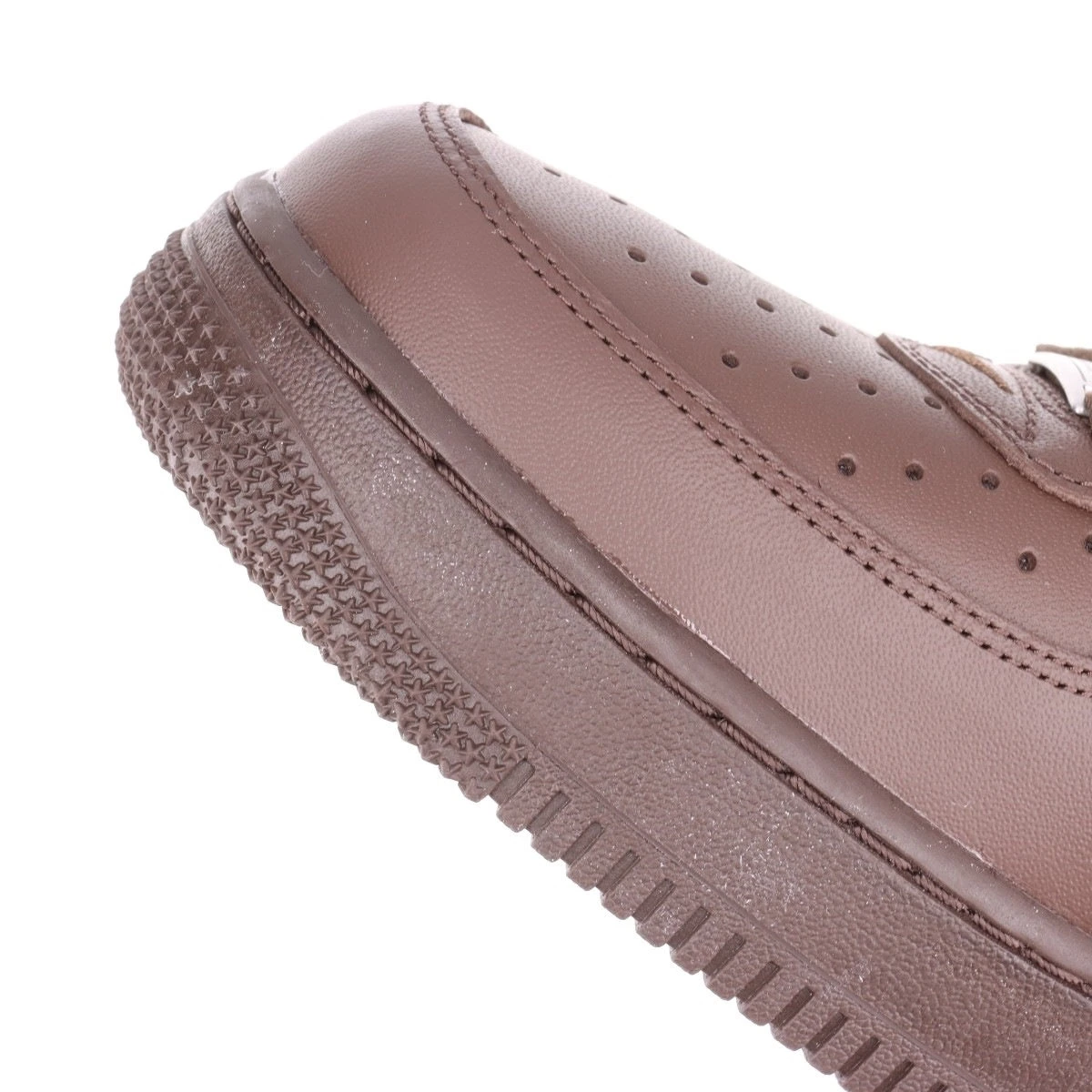 ナイキ AIR FORCE 1 レザー スニーカー 26cm メンズ ブラウン