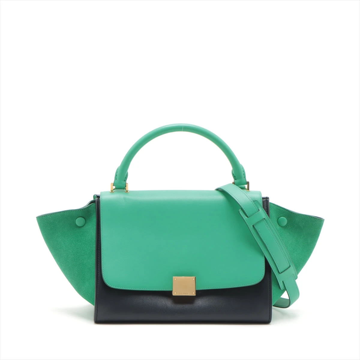 セリーヌトラペーズ緑