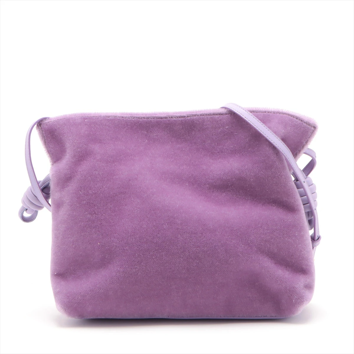 【希少】ロエベ　フラメンコ　パープル LOEWE - ロエベ ショルダーバッグ フラメンコ パープル 2way