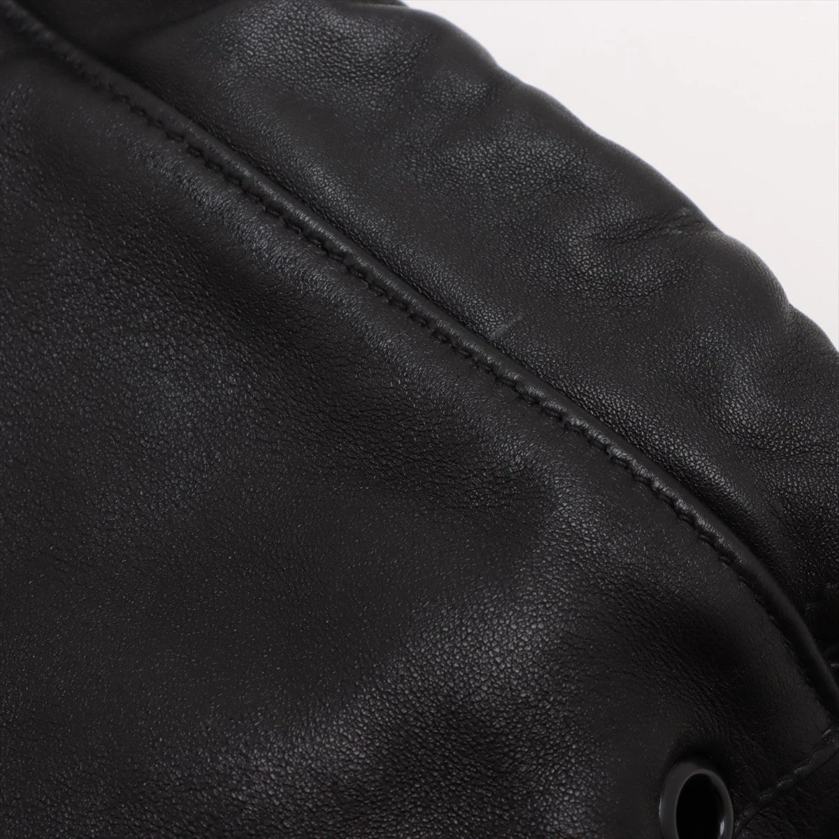 サンローランパリ テディ レザー チェーンショルダーバッグ ブラック