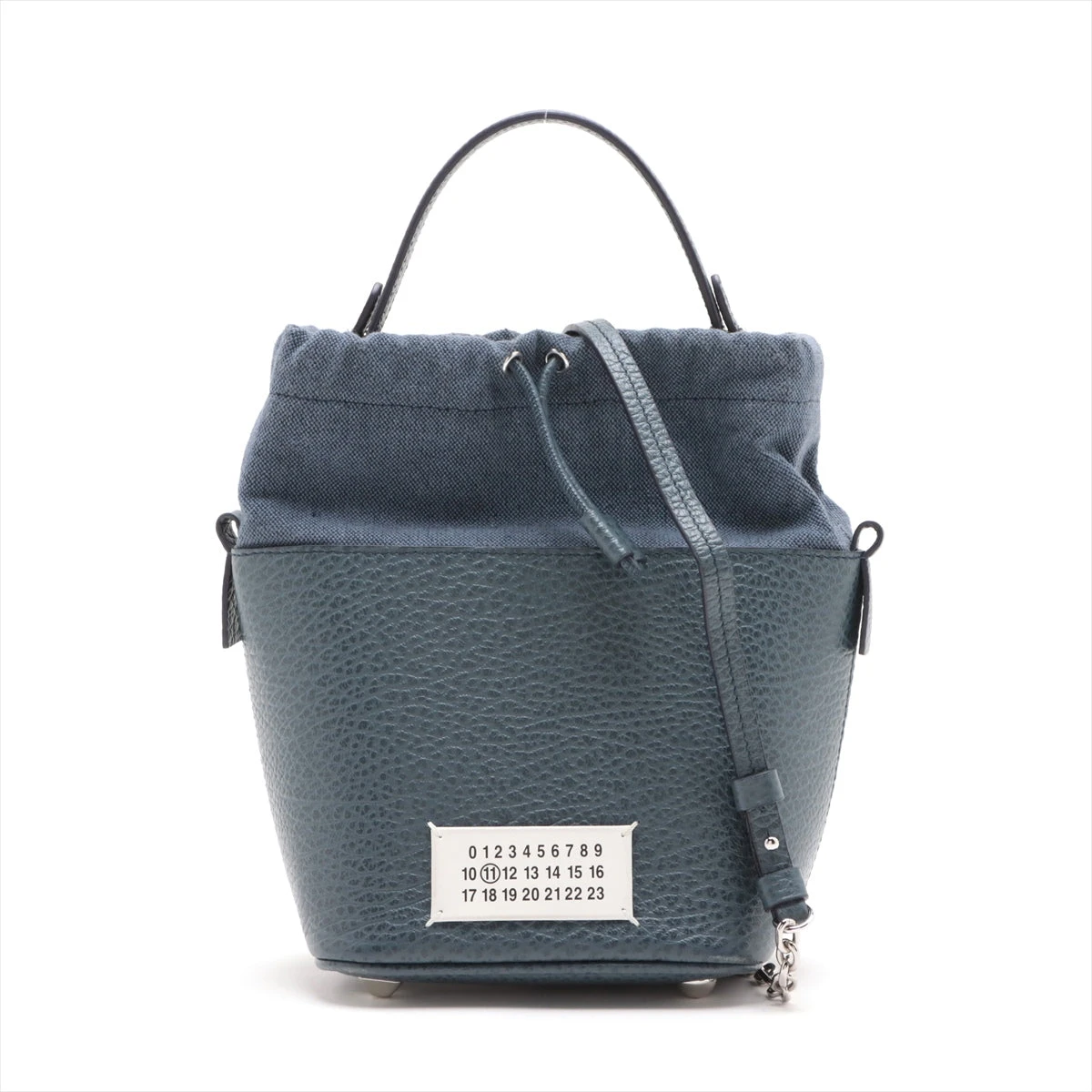 メゾンマルジェラ 5AC キャンバス×レザー 2WAYショルダーバッグ