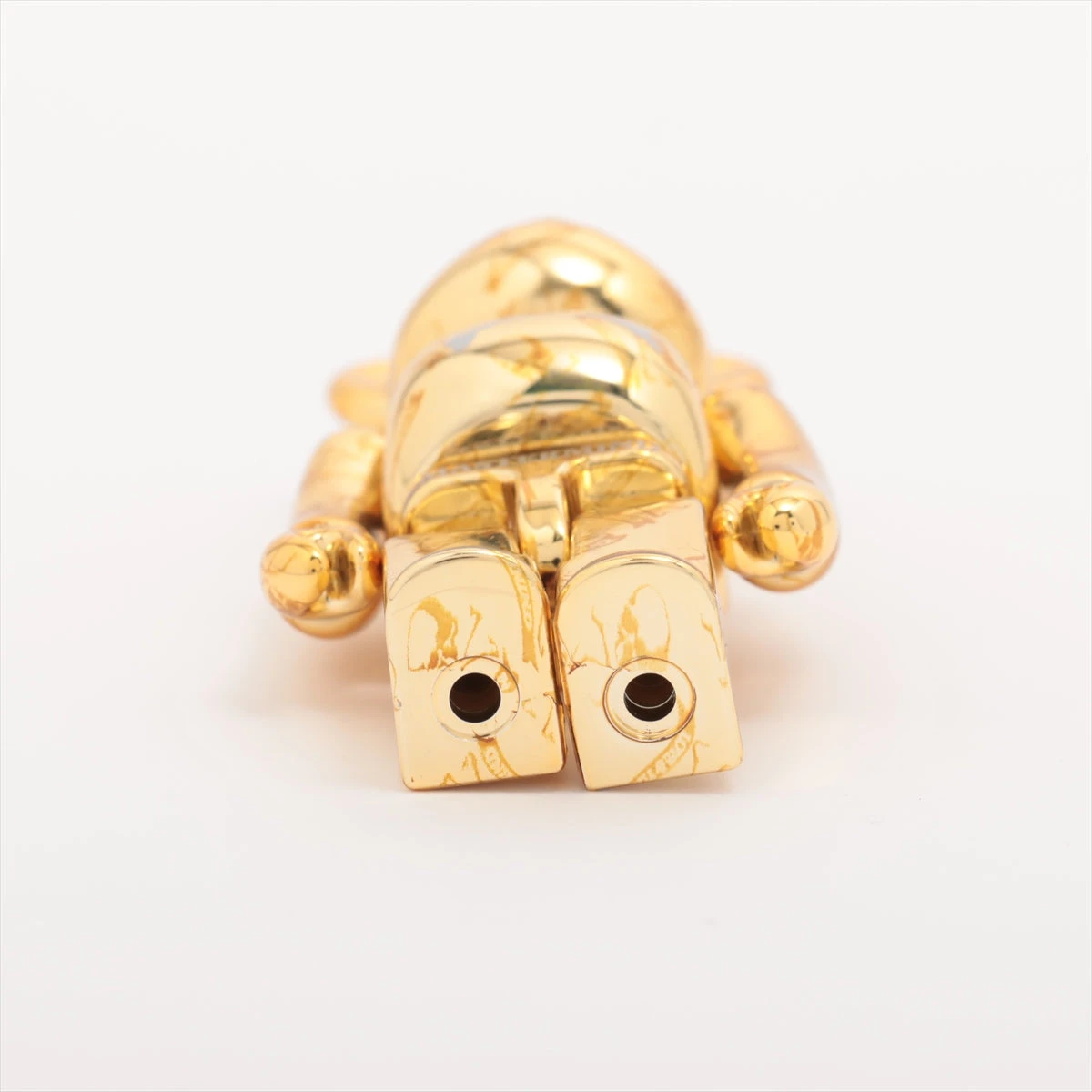 ベアブリック フィギュア プラスチック ゴールド MASTERMIND WORLD