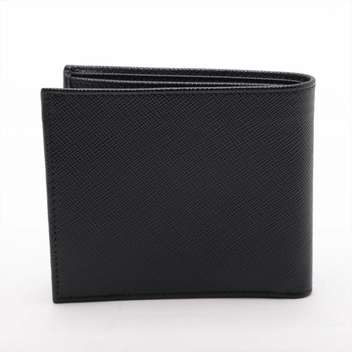 プラダ サフィアーノ トライアング 2M0738 レザー 二つ折り財布