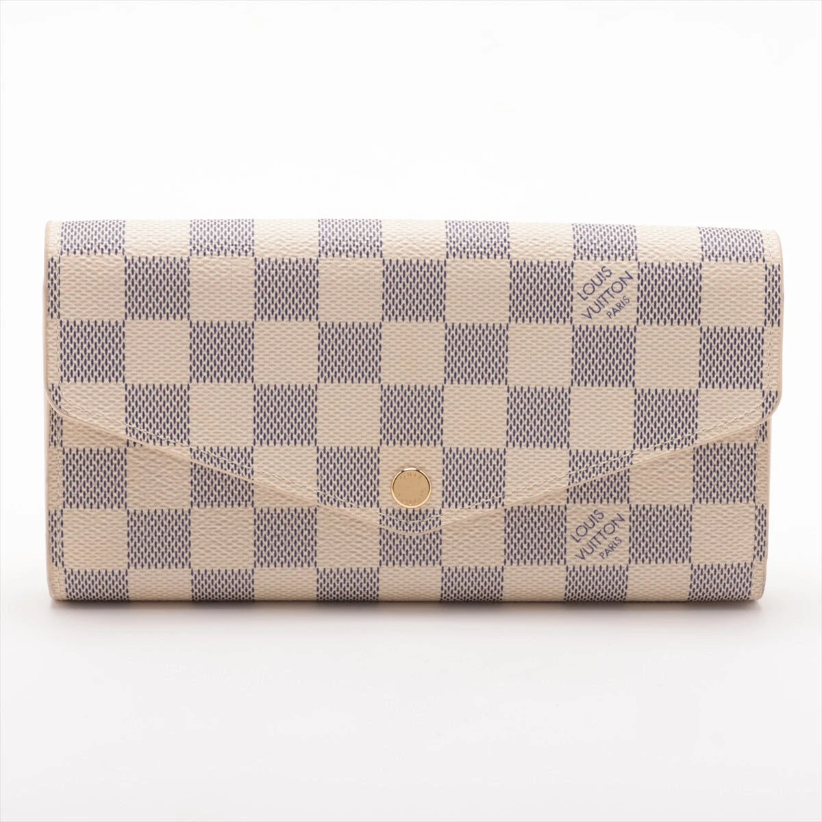 ヴィトン ダミエアズール ポルトフォイユサラ N63208 アイボリー  