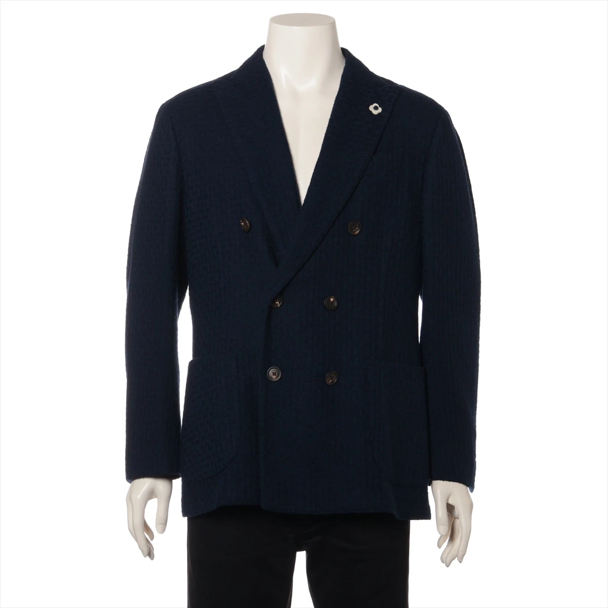 【新品未使用】ラルディーニ×wako リネンテーラードジャケット 42 2B 新品未使用】ラルディーニ×wako リネンテーラードジャケット 42