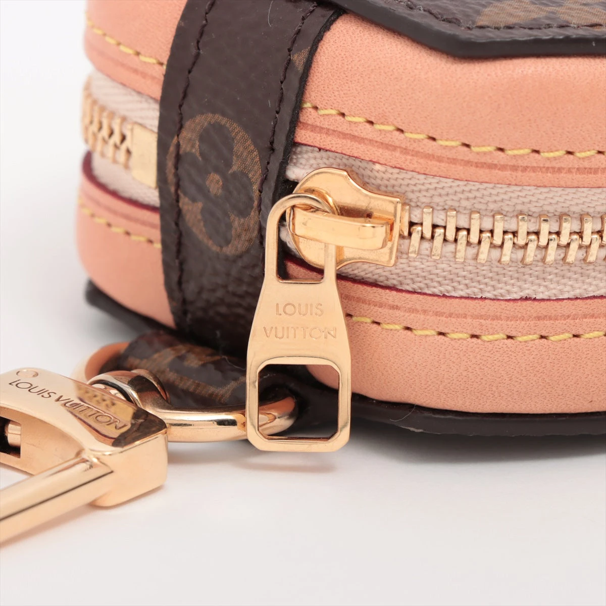 ヴィトン モノグラム エテュイイヤフォン GI0495 ブラウン イヤホン