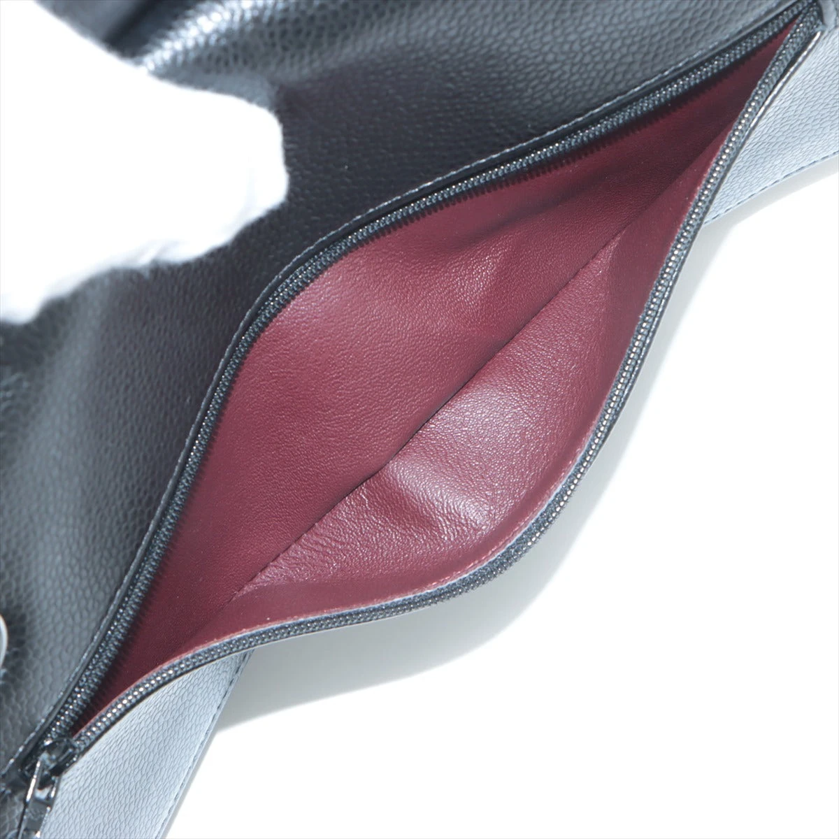 シャネル マトラッセ25 キャビアスキン ダブルフラップ ダブルチェーン