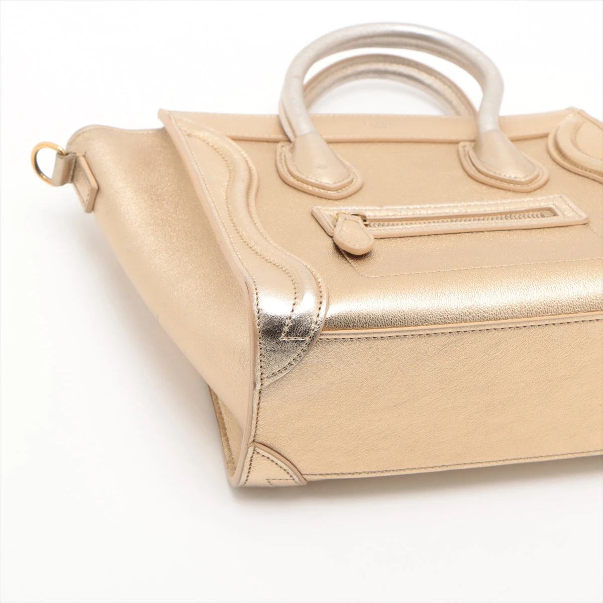 三連休限定値下⭐︎セリーヌ ラゲージ ナノショッパー レザー 2WAYハンドバッグ セリーヌ ラゲージ ナノショッパー レザー 2WAYハンドバッグ