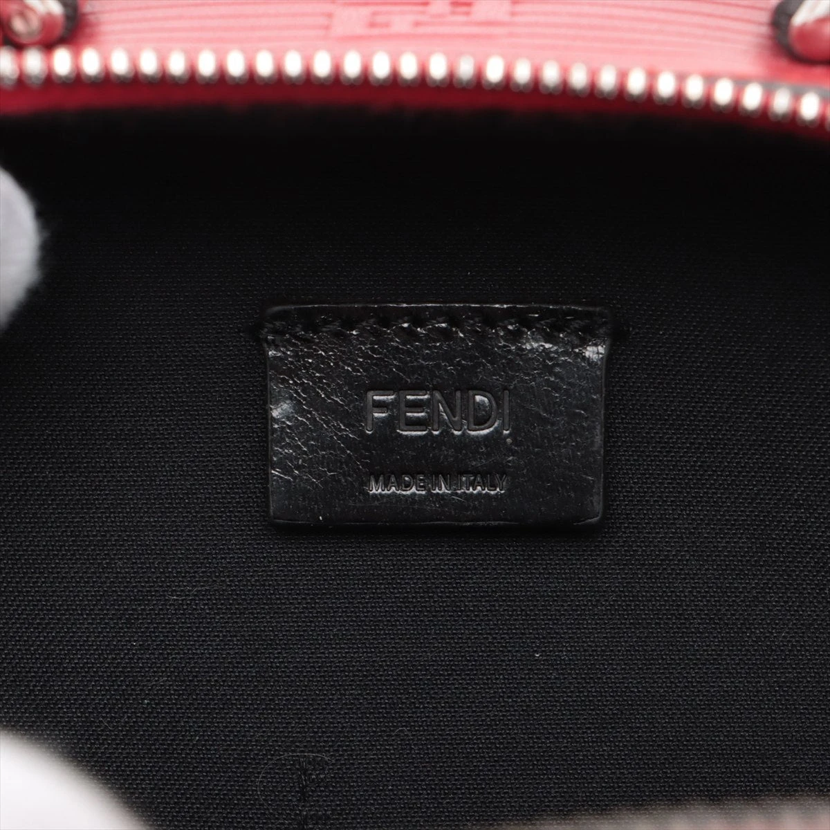 FENDI フェンディ サコッシュ ショルダーバッグ ズッキーノ レザー FENDI ズッキーノ ホーボー ショルダー バッグ PVC レザー