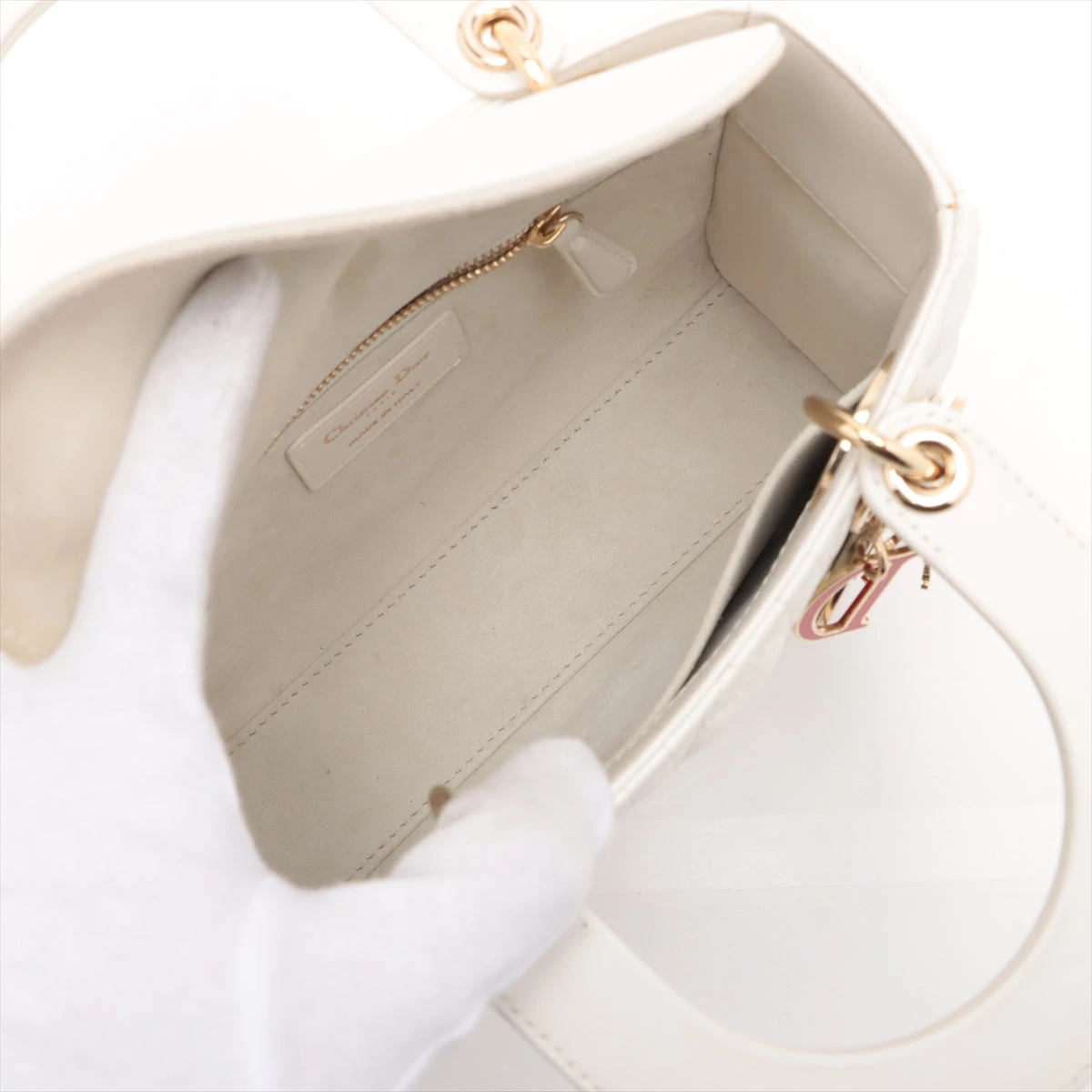 人気モデル✨Dior レディディオール 2way ハンドバッグ アイボリー 楽天市場】【本物保証】 箱・布袋・保付 超美品 クリスチャン