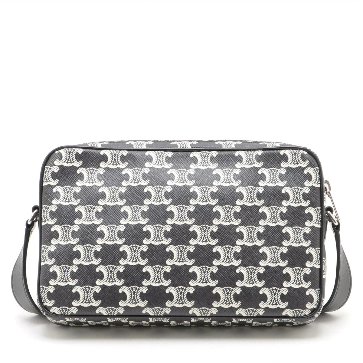 セリーヌ トリオンフ メッセンジャー PVC×レザー 2WAYショルダーバッグ