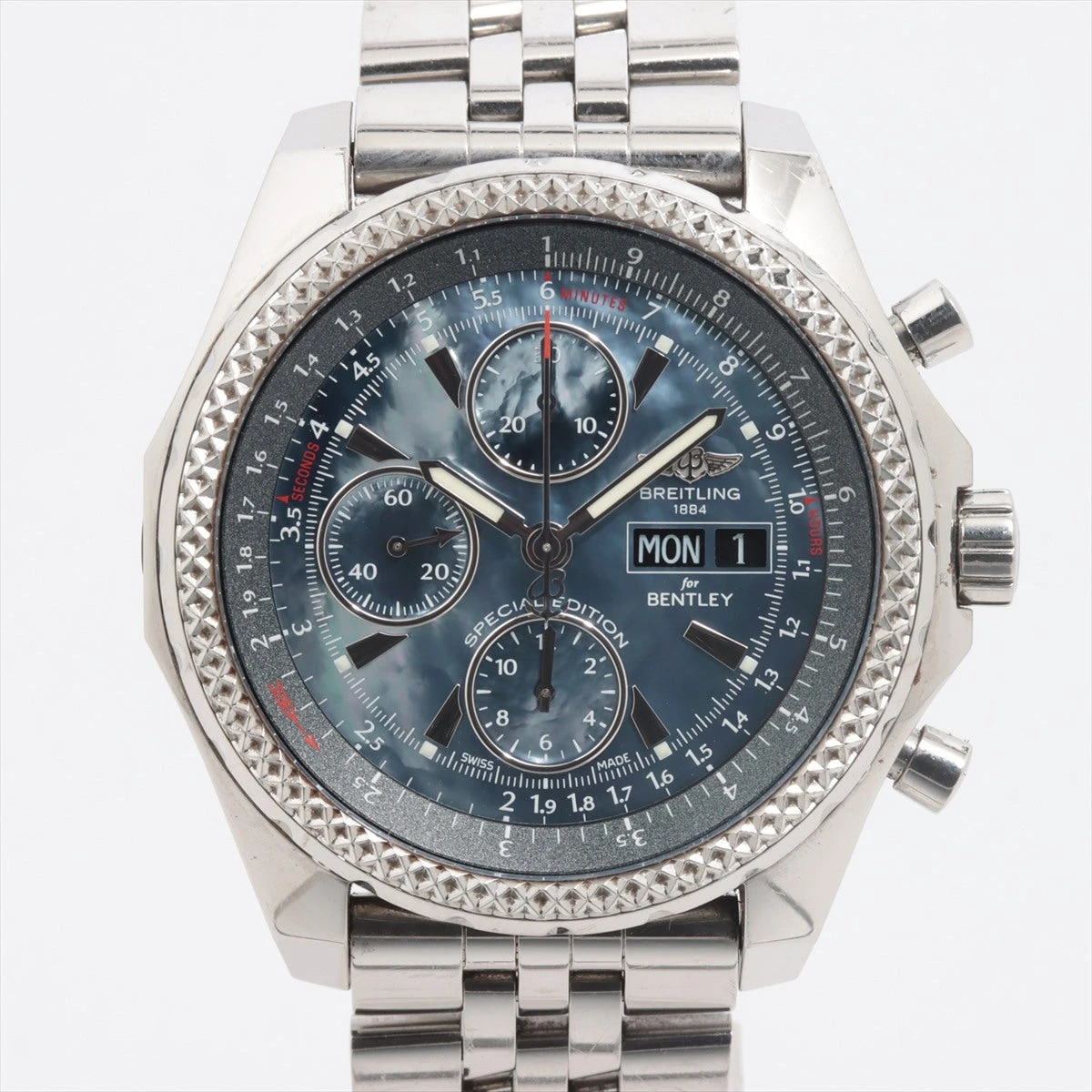 ブライトリング ベントレー A133627X/BE63 SS AT ブルーシェル文字盤  