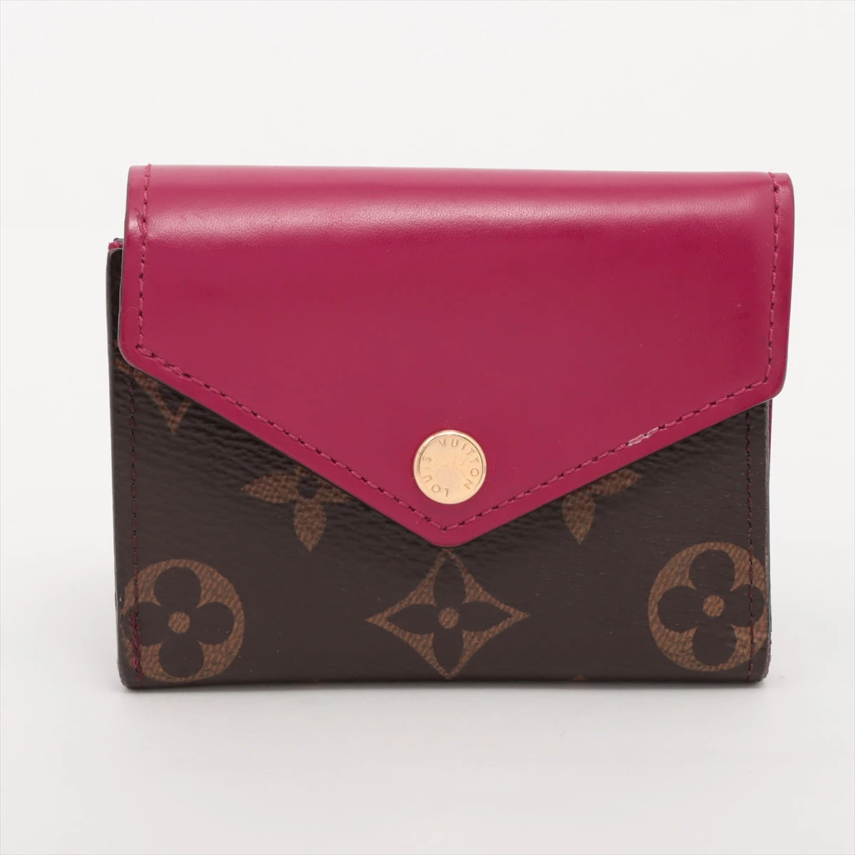 ✨極上美品✨ルイヴィトン　モノグラム ポルトフォイユ ゾエ　フューシャ RFID 楽天市場】【中古】 LOUIS VUITTON ルイ・ヴィトン 財布 ｺﾝﾊﾟｸﾄ
