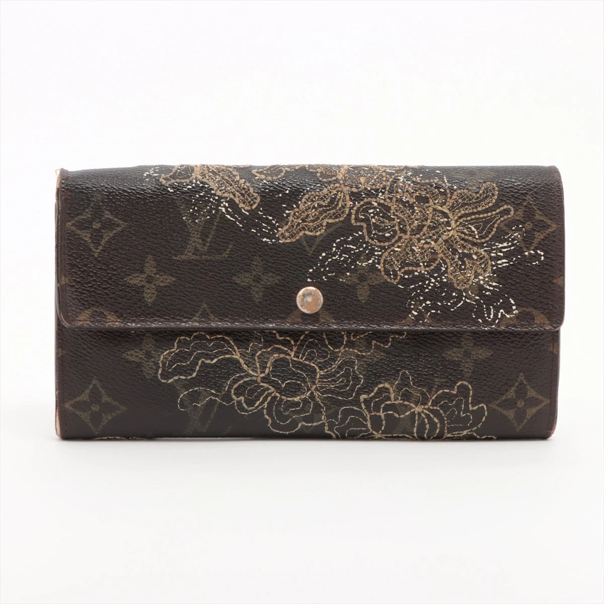 ルイヴィトン モノグラム　ダンテェル　ポルトフォイユ・サラ ルイヴィトンダンテェル ポルトフォイユサラ 14145 ブラウン