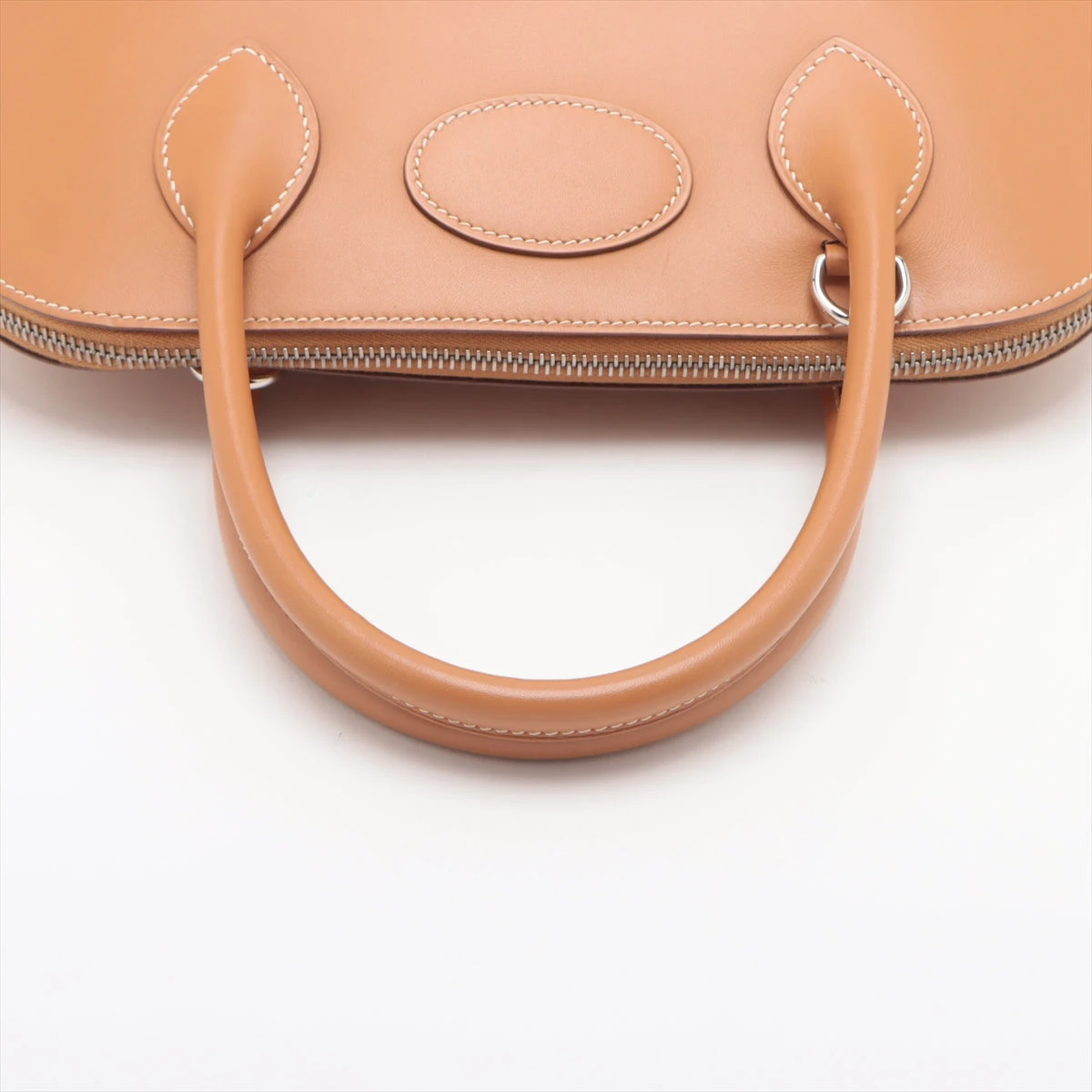 エルメス ボリード31 ヴォーシャモニー ナチュラル シルバー金具 □H 