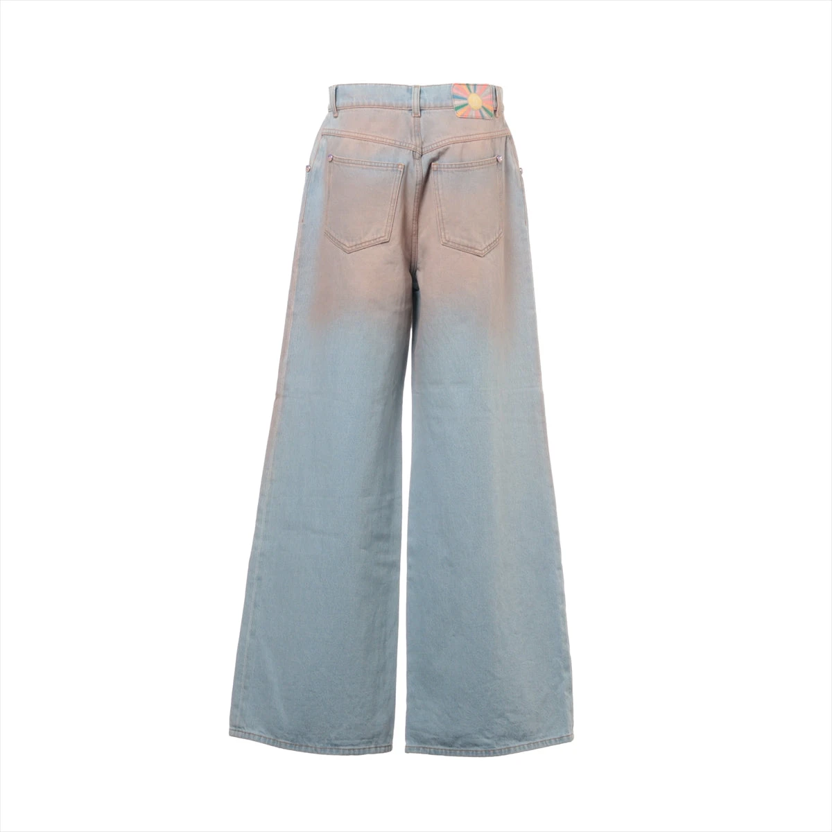 シャネル ココボタン 24SS コットン デニムパンツ 38 レディース