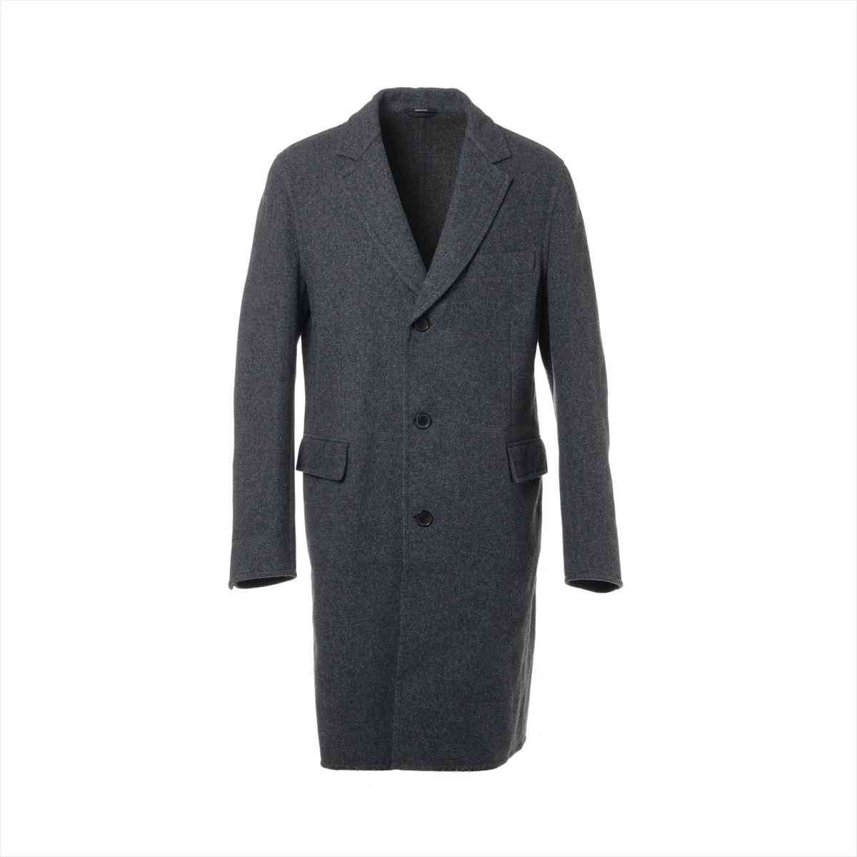 HERMES woolコート HERMES ウールコート グレー