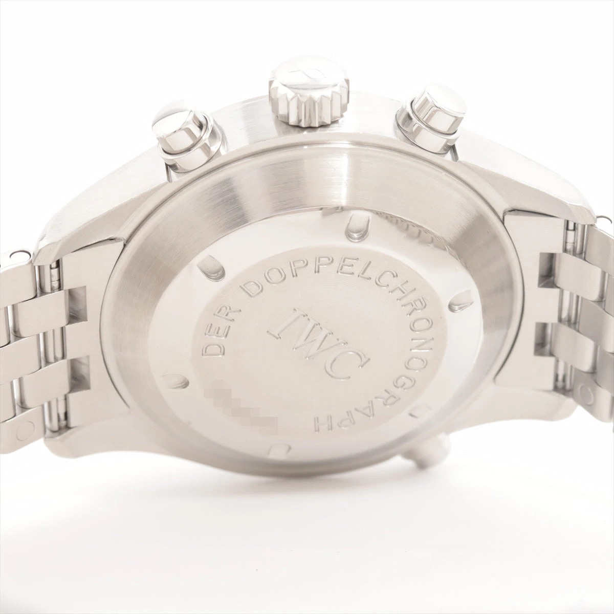 IWC ドッペルクロノグラフ IW371319 SS AT 黒文字盤 A3400256｜中古 