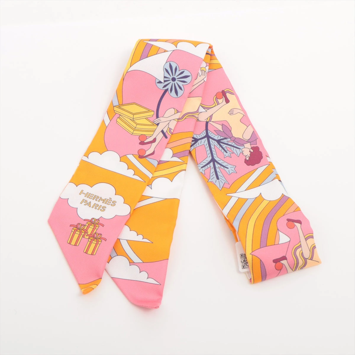 エルメス ツイリー CARRES VOLANTS 空飛ぶカレ Shoes シルク