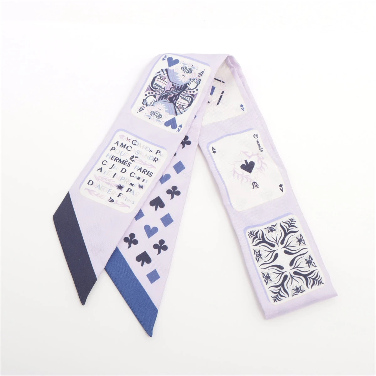 エルメス ツイリー ジュドーカルト エルメス ツイリー Jeu de Cartes ジュドーカルト スカーフ