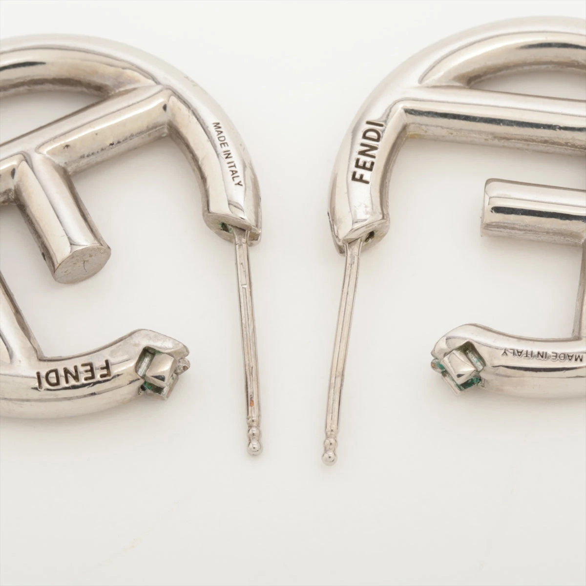 エフイズフェンディ　ピアス　両耳 フェンディ エフイズフェンディ ピアス(両耳用) GP シルバー A3422444