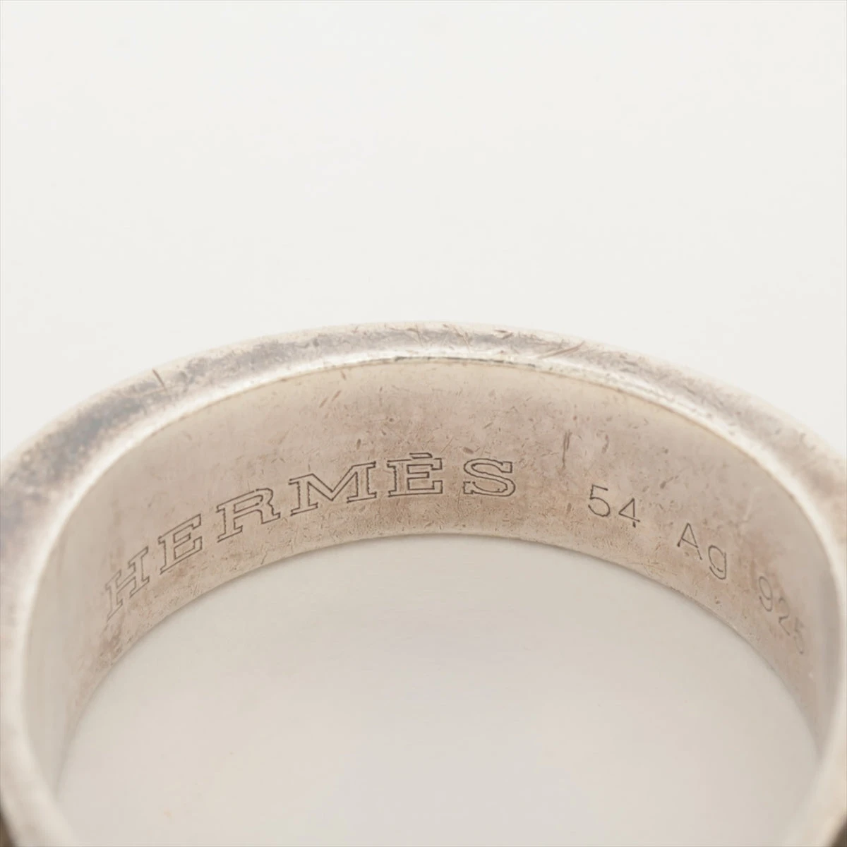 美品】HERMES エルメス クラルテ リング Ag925 54 14号 美品】HERMES