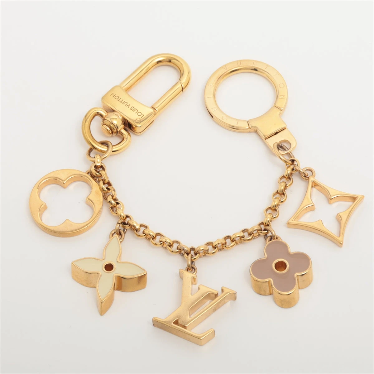 ルイヴィトン M65111フルール ドゥ モノグラム チャーム ゴールド ルイヴィトン LOUIS VUITTON フルールドゥモノグラム M65111